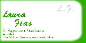 laura fias business card